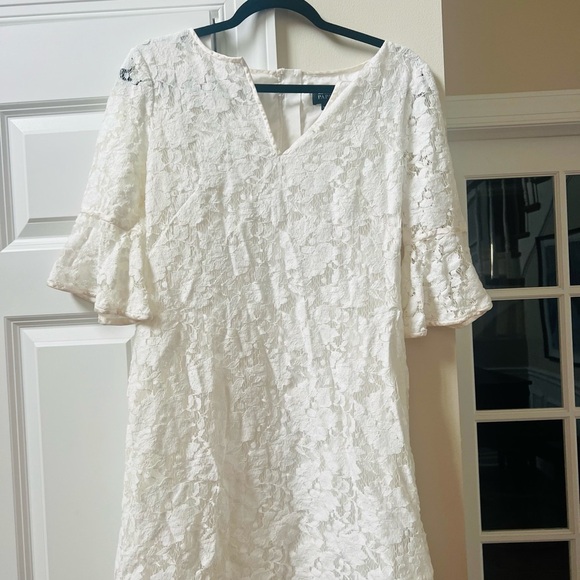Adrianna Papell Ivory Dress size 8 - Picture 9 of 9